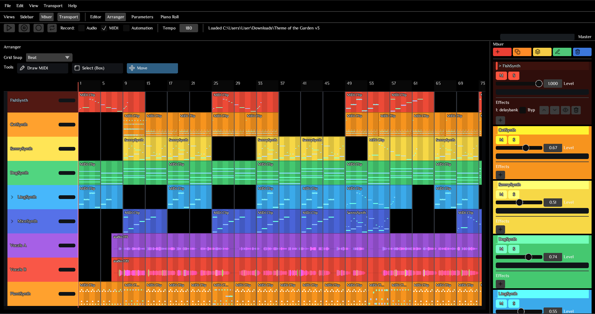 LingStation Digital Audio Workstation